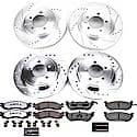 Front And Rear Carbon-Fiber Ceramic Disc Pad And Rotor: Brake Kit, Z36 Truck And Tow