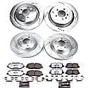 Front And Rear Carbon-Fiber Ceramic Disc Pad And Rotor: Brake Kit, Z36 Truck And Tow