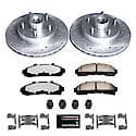 Front Carbon-Fiber Ceramic Disc Pad And Rotor: Brake Kit, Z36 Truck And Tow