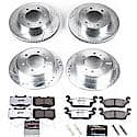 Front And Rear Carbon-Fiber Ceramic Disc Pad And Rotor: Brake Kit, Z36 Truck And Tow