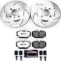 Front Carbon-Fiber Ceramic Disc Pad And Rotor: Brake Kit, Z36 Truck And Tow