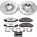 Front Carbon-Fiber Ceramic Disc Pad And Rotor: Brake Kit, Z36 Truck And Tow