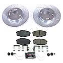 Front Carbon-Fiber Ceramic Disc Pad And Rotor: Brake Kit, Z23 Daily Driver