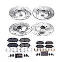 Front And Rear Carbon-Fiber Ceramic Disc Pad And Rotor: Brake Kit, Z23 Daily Driver