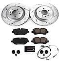 Rear Carbon-Fiber Ceramic Disc Pad And Rotor: Brake Kit, Z23 Daily Driver