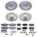 Front And Rear Carbon-Fiber Ceramic Disc Pad And Rotor: Brake Kit, Z23 Daily Driver