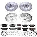 Front And Rear Carbon-Fiber Ceramic Disc Pad And Rotor: Brake Kit, Z23 Daily Driver