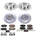 Z23 Daily Driver Carbon-Fiber Ceramic Brake Pad and Drilled & Slotted Rotor Kit