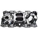 Performer Intake Manifold for 1955-86 Small-Block Chevy, Polished Finish