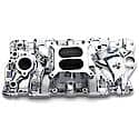 Performer EPS Intake Manifold for 1955-86 Small-Block Chevy, Polished Finish