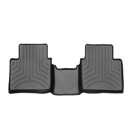 Molded Fit, Raised Channels With A Lower Reservoir, Black, 1 Piece Over The Hump