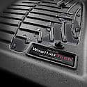 Floor Liner: Molded Fit, With Channels & Reservoir To Direct & Hold Fluids, Black