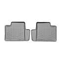 Floor Liner: Molded Fit, With Channels & Reservoir To Direct & Hold Fluids, Gray