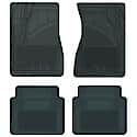 Custom Fit Car Floor Mats fits BMW 528 2011 Tan Front & 2nd Seat Car Mats Gray