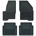 Custom Fit Car Floor Mats fits BMW 530 2013 Gray Front & 2nd Seat Car Mats Gray