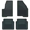 Custom Fit Car Floor Mats fits Audi S4 2014 Gray Front & 2nd Seat Car Mats Gray