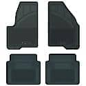 Custom Fit Car Floor Mats fits Bentley CONTINENTAL 2011 Black Front & 2nd Seat Car Mats Gray