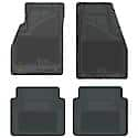 Custom Fit Car Floor Mats fits Bentley CONTINENTAL 2015 Black Front & 2nd Seat Car Mats Gray