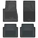 Custom Fit Car Floor Mats fits Audi S5 2010 Black Front & 2nd Seat Car Mats Gray