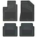 Custom Fit Car Floor Mats fits Audi S5 2014 Black Front & 2nd Seat Car Mats Gray