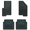 Custom Fit Car Floor Mats fits Audi S6 2014 Tan Front & 2nd Seat Car Mats Gray