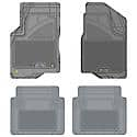 Custom Fit 4 Piece Floor Mat Set, Grey