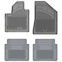 Custom Fit 4 Piece Floor Mat Set, Grey