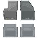 Custom Fit 4 Piece Floor Mat Set, Grey