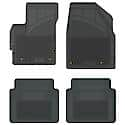 Custom Fit Car Floor Mats fits BMW 320 2014 Tan Front & 2nd Seat Car Mats Gray