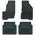 Custom Fit Car Floor Mats fits BMW 335 2014 Gray Front & 2nd Seat Car Mats Gray