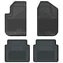 Custom Fit Car Floor Mats fits Audi S5 2016 Black Front & 2nd Seat Car Mats Gray