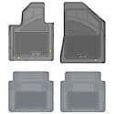 Custom Fit Car Floor Mats fits BMW 535 2014 Tan Front & 2nd Seat Car Mats Gray