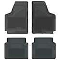 Custom Fit Car Floor Mats fits BMW 535 2012 Tan Front & 2nd Seat Car Mats Gray