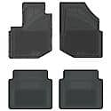 Custom Fit Car Floor Mats fits BMW 328 2013 Gray Front & 2nd Seat Car Mats Gray