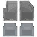 Custom Fit Car Floor Mats fits Bentley CONTINENTAL 2013 Tan Front & 2nd Seat Car Mats Gray