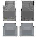 Custom Fit 4 Piece Floor Mat Set, Grey