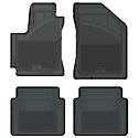 Custom Fit Car Floor Mats fits Audi S5 2012 Tan Front & 2nd Seat Car Mats Gray