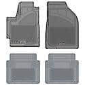 Custom Fit Car Floor Mats fits BMW 428 2014 Gray Front & 2nd Seat Car Mats Gray