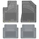 Custom Fit Car Floor Mats fits BMW 335 2014 Tan Front & 2nd Seat Car Mats Gray