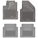 Custom Fit Car Floor Mats fits Audi SQ5 2014 Tan Front & 2nd Seat Car Mats Gray