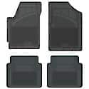 Custom Fit Car Floor Mats fits Audi SQ5 2014 Black Front & 2nd Seat Car Mats Gray