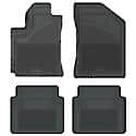 Custom Fit Car Floor Mats fits BMW 528 2010 Tan Front & 2nd Seat Car Mats Gray