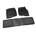 All Terrain Floor Liner Kit; Black