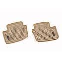 All Terrain Floor Liner; Rear Pair; Tan