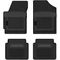 Custom Fit Automotive Floor Mats fits Ford Crown Victoria 1999 Front & 2nd Seat Car Mats Black