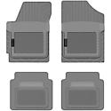 Custom Fit Automotive Floor Mats fits Ford Crown Victoria 2001 Front & 2nd Seat Car Mats Gray