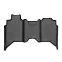 Molded Fit, Raised Channels With A Lower Reservoir, Black, 1 Piece