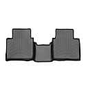 Molded Fit, Raised Channels With A Lower Reservoir, Black, 1 Piece Over The Hump