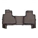 Floor Liner: Molded Fit, With Channels & Reservoir To Direct & Hold Fluids, Cocoa