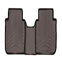 Floor Liner: Molded Fit, With Channels & Reservoir To Direct & Hold Fluids, Cocoa